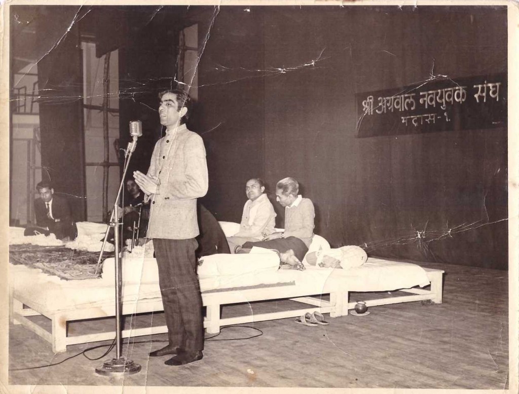 Alhad Bikaneri on Stage Madras